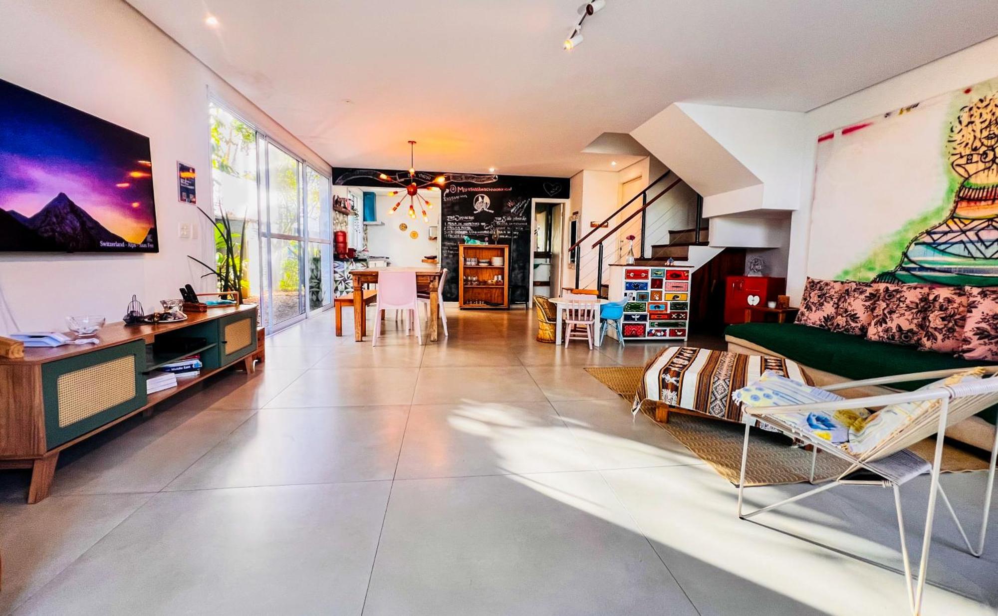 Holiday home C7, Casa Vibrante, Pe Na Areia De Maresias *